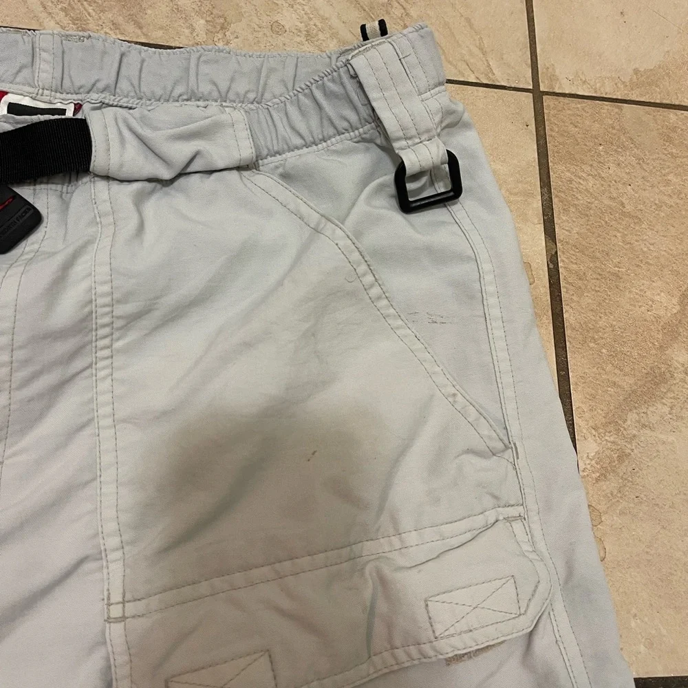 The North Face cream color shorts used but good condition_14
